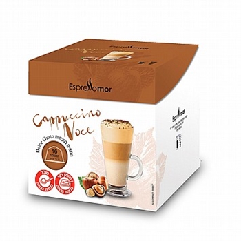 16  `       Espressomor Cappuccino Noce